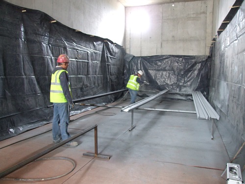 Bord na Mona Drying sheds used as spray painting room (1) Bord na Mona Drying sheds used as spray painting room (1)