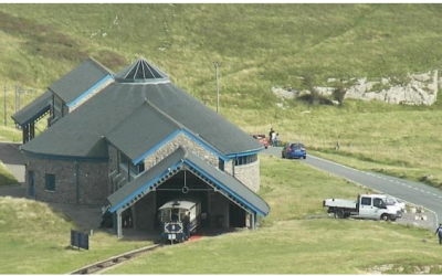 ROOF BEAMS – GREAT ORME TRAMWAY MIDDLE STATION – UK